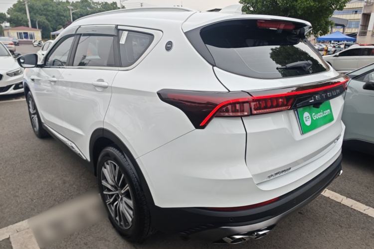 Used JETOUR X70 PLUS 2023 1.5T DCT Brave PLUS 7-Seater Rear Left 45 Deg