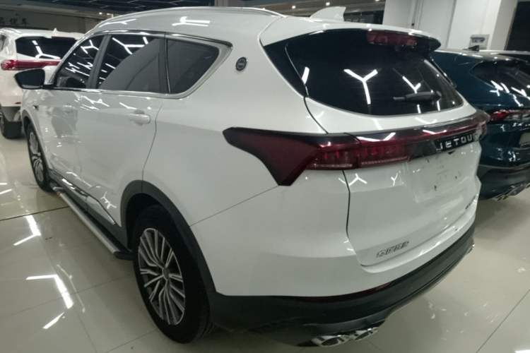 Used JETOUR X70 PLUS 2023 1.5T DCT Brave PLUS 5-Seater Rear Left 45 Deg