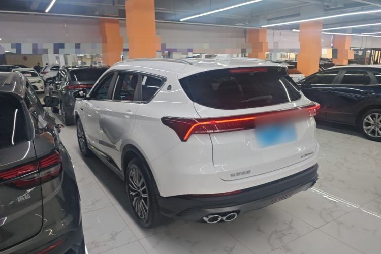 Used JETOUR X70 PLUS 2023 1.5T CVT Ziqiang MAX 7-Seater Rear Left 45 Deg