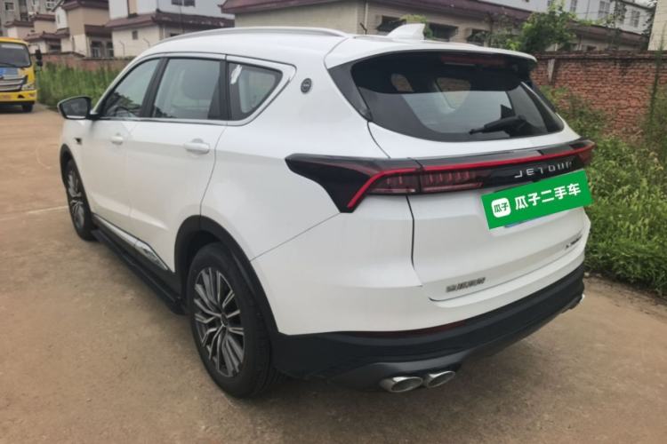 Used JETOUR X70 PLUS 2023 1.5T DCT Ziqiang PRO 7-Seater Rear Left 45 Deg
