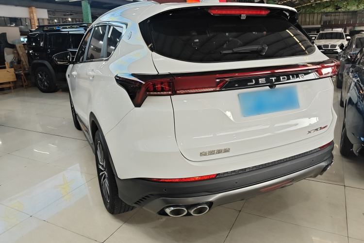 Used JETOUR X70 PLUS 2023 1.5T DCT Brave PLUS 7-Seater Rear Left 45 Deg