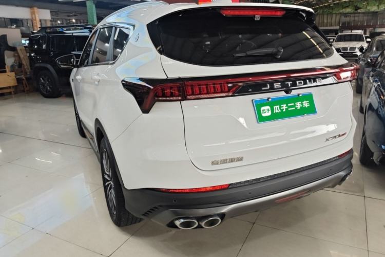 Used JETOUR X70 PLUS 2023 1.5T DCT Brave PLUS 7-Seater Rear Left 45 Deg