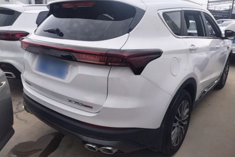 Used JETOUR X70 PLUS 2023 1.5T DCT Ziqiang PRO+ 7-Seater Rear Right 45 Deg