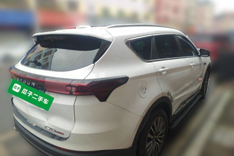 Used JETOUR X70 PLUS 2023 1.5T DCT Brave PLUS 5-Seater Rear Right 45 Deg