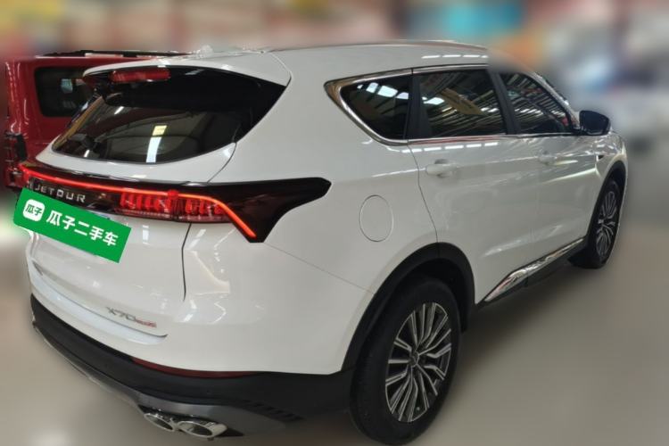 Used JETOUR X70 PLUS 2023 1.5T DCT Brave PLUS 5-Seater Rear Right 45 Deg