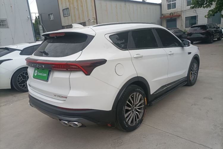 Used JETOUR X70 PLUS 2023 1.5T DCT Brave PLUS 7-Seater Rear Right 45 Deg