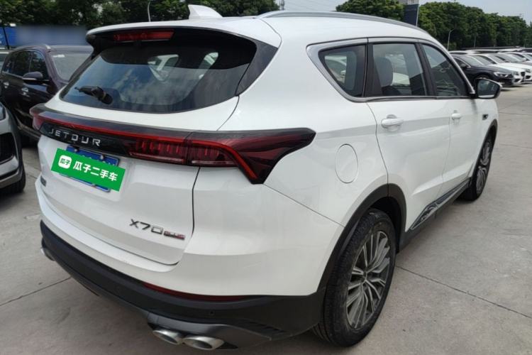 Used JETOUR X70 PLUS 2023 1.5T DCT Brave PLUS 5-Seater Rear Right 45 Deg