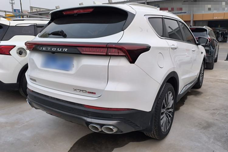 Used JETOUR X70 PLUS 2023 1.5T CVT Ziqiang MAX 5-Seater Rear Right 45 Deg