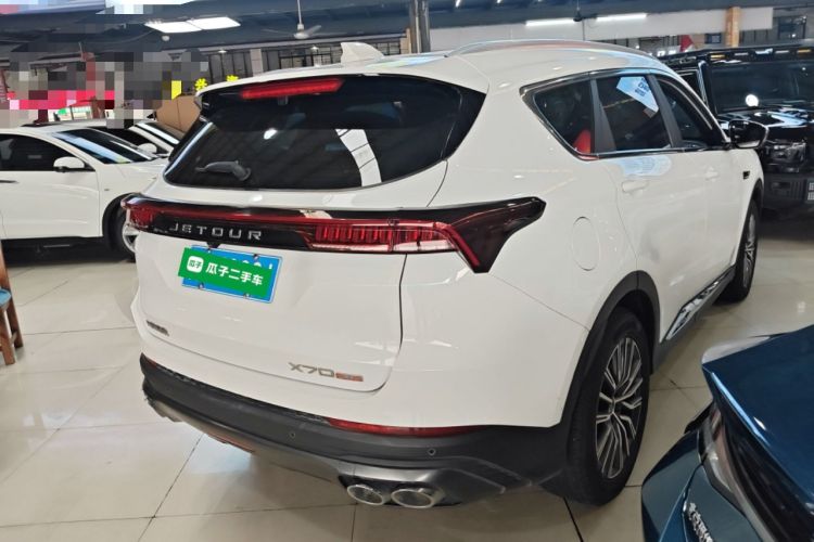 Used JETOUR X70 PLUS 2023 1.5T DCT Brave PLUS 7-Seater Rear Right 45 Deg
