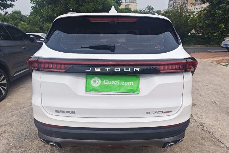 Used JETOUR X70 PLUS 2023 1.5T DCT Ziqiang PRO 5-Seater Rear