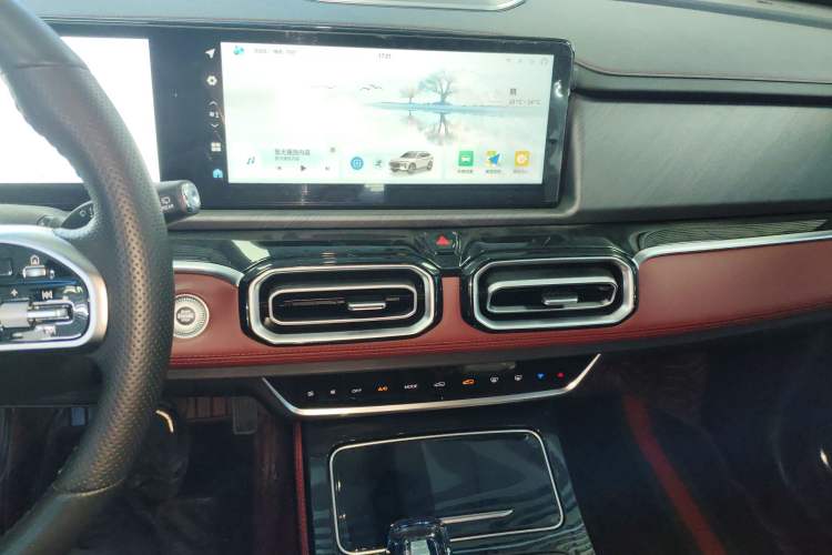 Used JETOUR X70 PLUS 2024 Champion Edition 1.5T DCT Champion PRO 5-Seater Audio And AC Panel