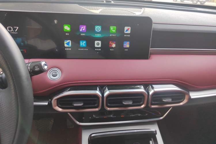 Used JETOUR X70 PLUS 2024 Champion Edition 1.5T DCT Champion PRO 5-Seater Audio And AC Panel