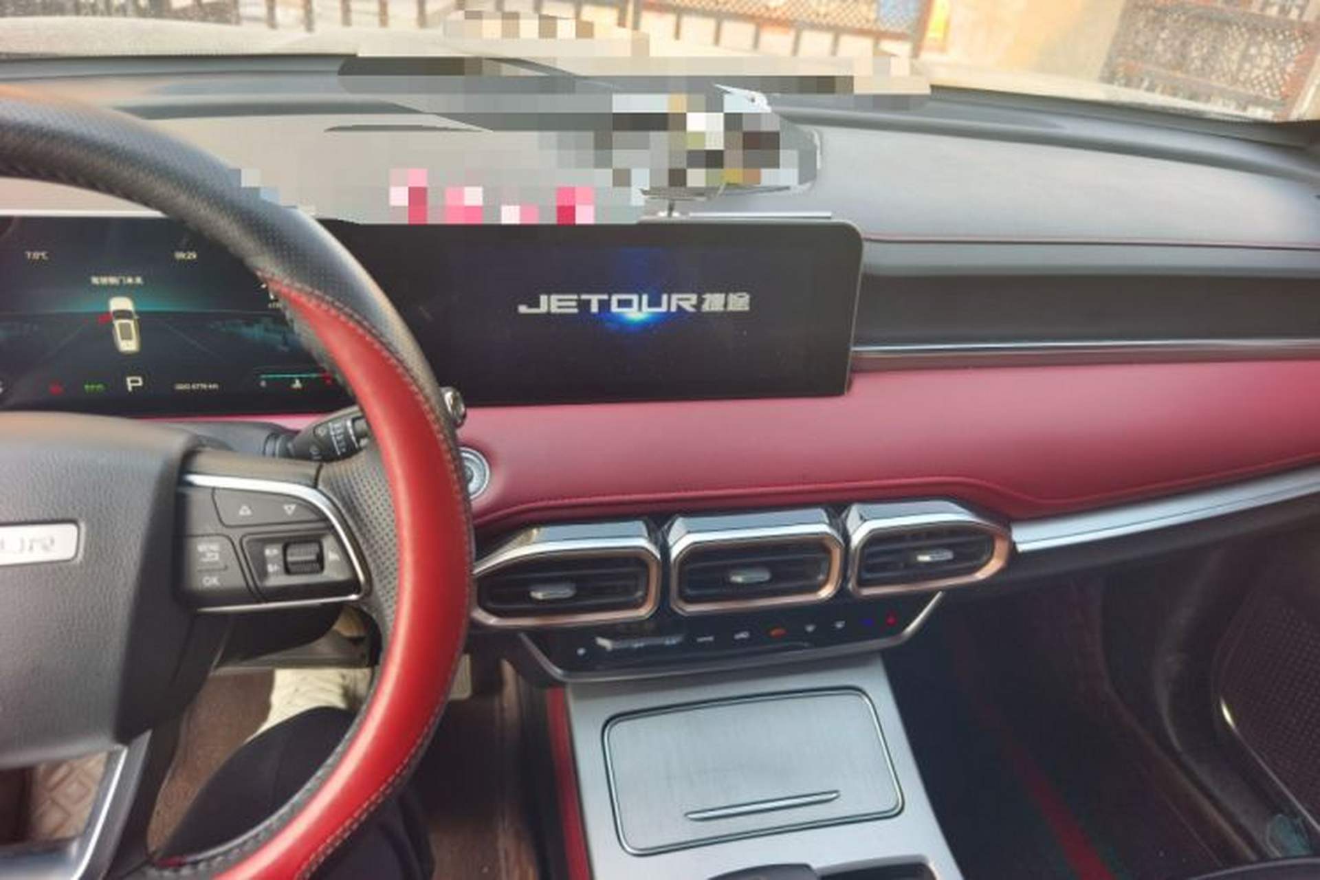 Used JETOUR X70 PLUS 2024 Champion Edition 1.5T DCT Champion PRO 5-Seater Audio And AC Panel