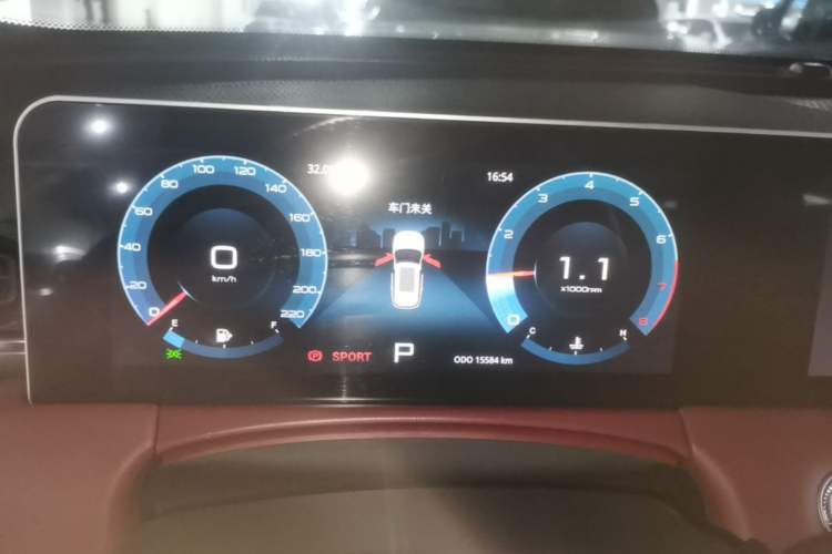 Used JETOUR X70 PLUS 2024 Champion Edition 1.5T DCT Champion PRO 5-Seater Instrument Cluster