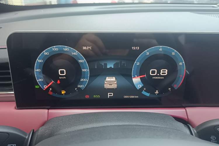Used JETOUR X70 PLUS 2024 Champion Edition 1.5T DCT Champion PRO 5-Seater Instrument Cluster