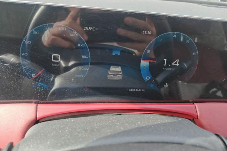 Used JETOUR X70 PLUS 2024 Champion Edition 1.5T Manual Champion 5-Seater Instrument Cluster