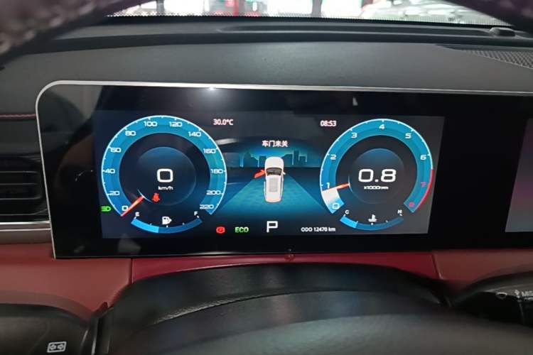 Used JETOUR X70 PLUS 2024 Champion Edition 1.5T DCT Champion PRO 5-Seater Instrument Cluster