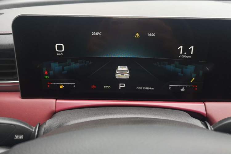 Used JETOUR X70 PLUS 2024 Champion Edition 1.5T DCT Champion MAX 7-Seater Instrument Cluster