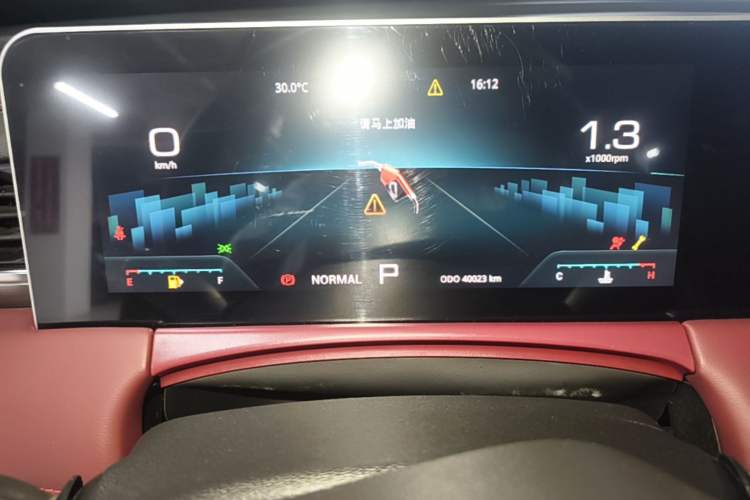 Used JETOUR X70 PLUS 2024 Champion Edition 1.6T DCT Champion ULTRA 5-Seater Instrument Cluster
