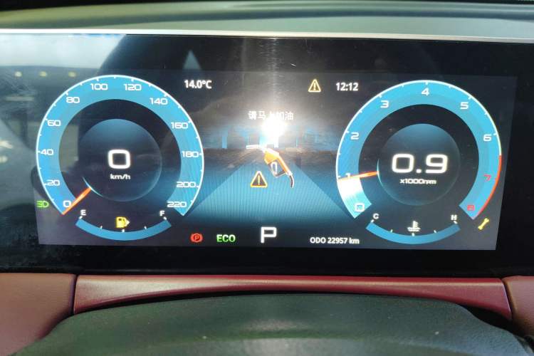 Used JETOUR X70 PLUS 2024 Champion Edition 1.5T DCT Champion MAX 5-Seater Instrument Cluster