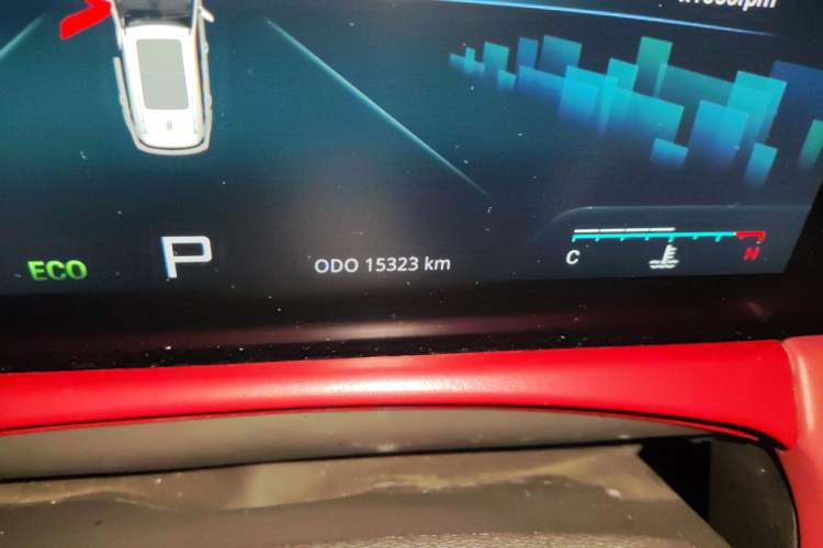 Used JETOUR X70 PLUS 2024 Champion Edition 1.5T DCT Champion MAX 5-Seater Odometer Close Up