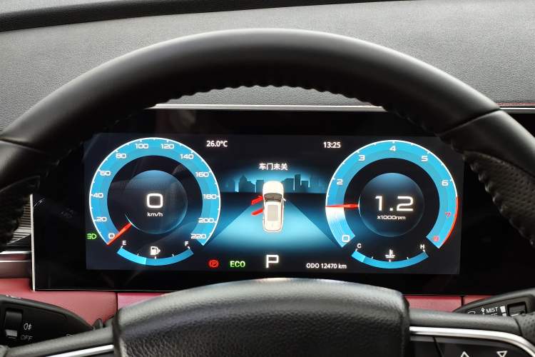 Used JETOUR X70 PLUS 2024 Champion Edition 1.5T DCT Champion PRO 5-Seater Odometer Close Up