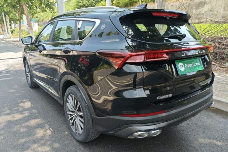 Used JETOUR X70 PLUS 2024 Champion Edition 1.5T DCT Champion MAX+ 5-seater Rear Left 45 Deg