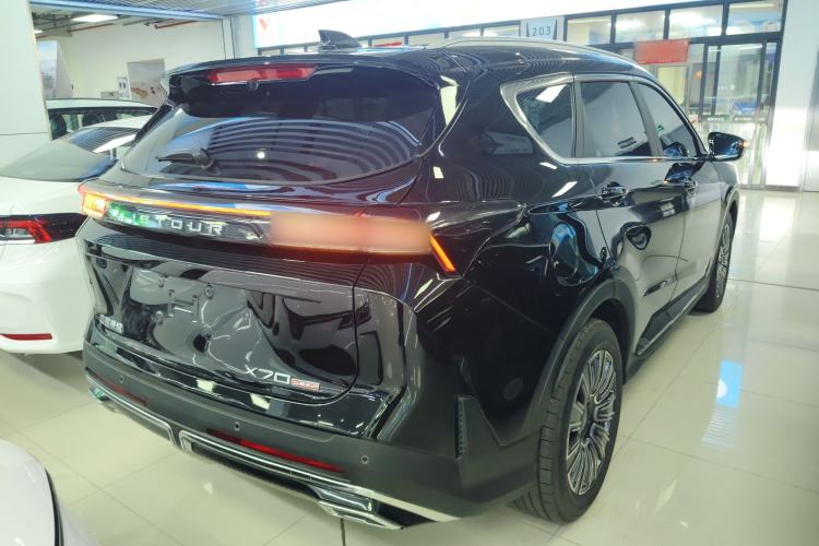 Used JETOUR X70 PLUS 2024 Champion Edition 1.5T DCT Champion PRO 5-Seater Rear Right 45 Deg