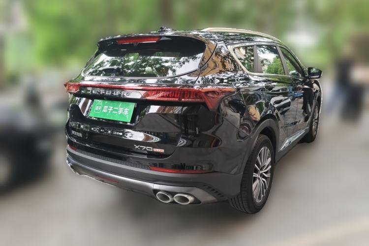 Used JETOUR X70 PLUS 2024 Champion Edition 1.5T DCT Champion MAX 7-Seater Rear Right 45 Deg