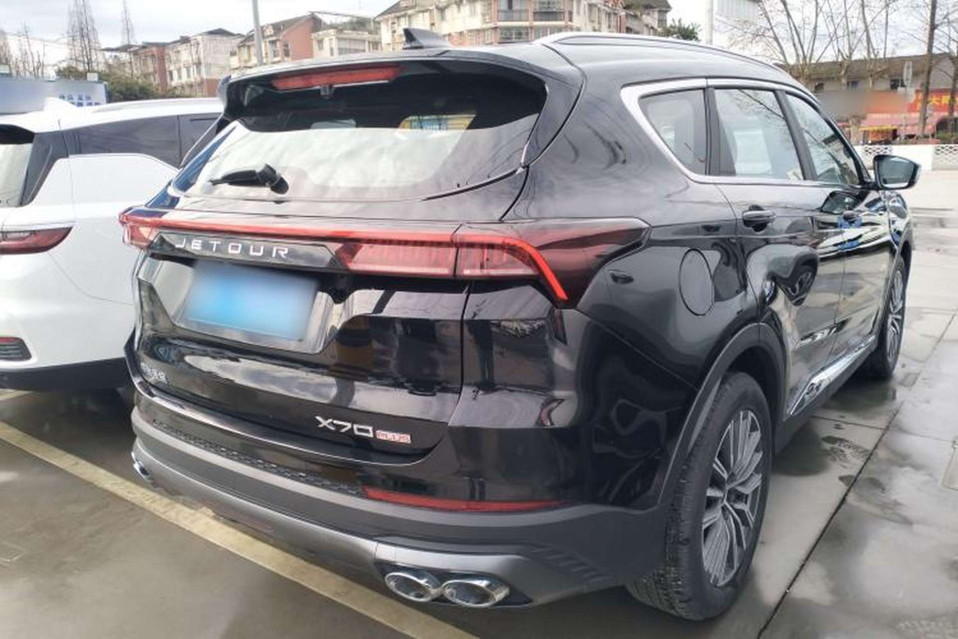 Used JETOUR X70 PLUS 2024 Champion Edition 1.5T DCT Champion PRO 5-Seater Rear Right 45 Deg