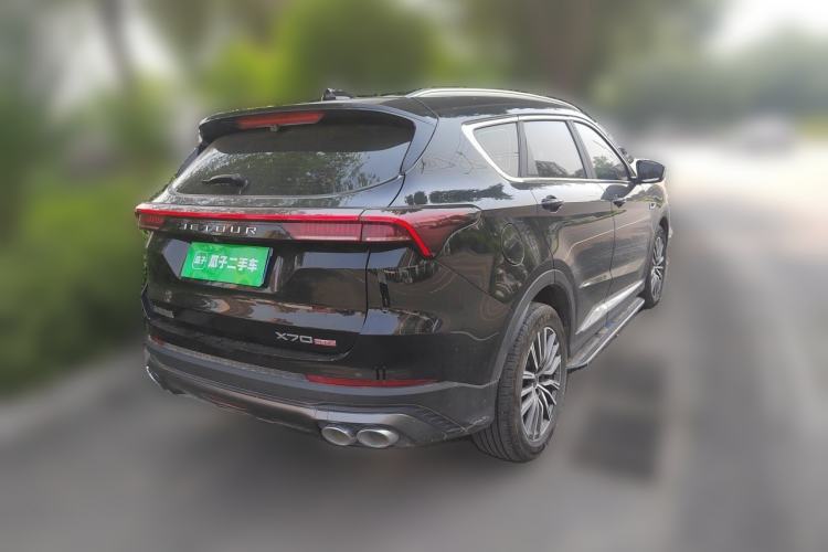 Used JETOUR X70 PLUS 2024 Champion Edition 1.5T DCT Champion PRO 5-Seater Rear Right 45 Deg