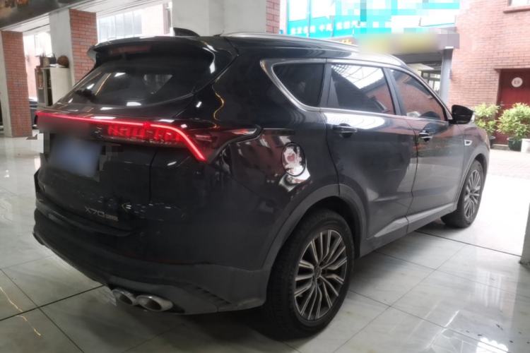Used JETOUR X70 PLUS 2024 Champion Edition 1.5T DCT Champion MAX+ 5-seater Rear Right 45 Deg