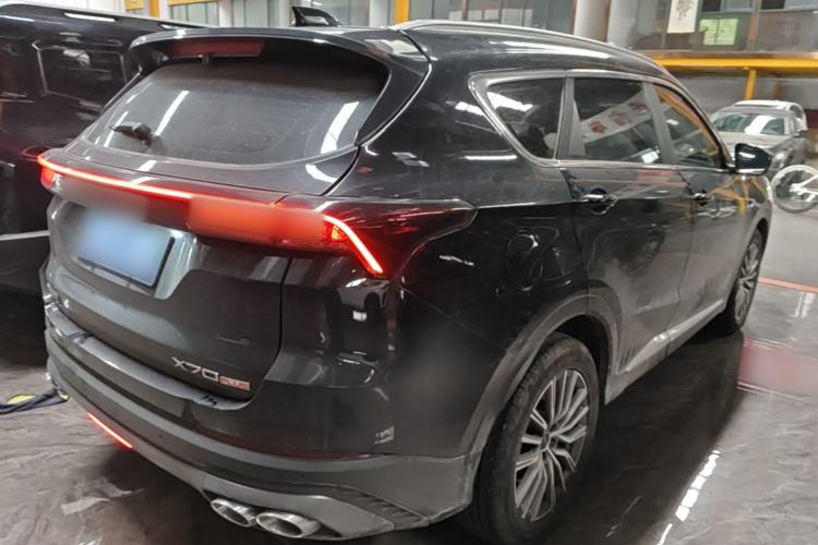 Used JETOUR X70 PLUS 2024 Champion Edition 1.5T DCT Champion MAX 5-Seater Rear Right 45 Deg