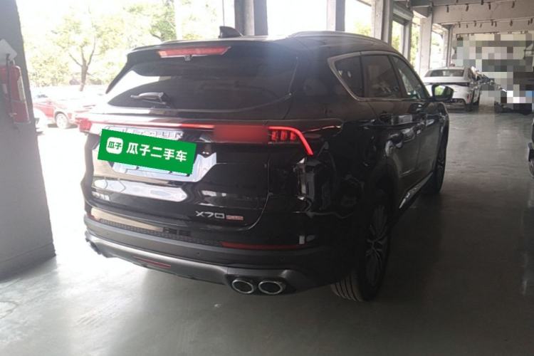 Used JETOUR X70 PLUS 2024 Champion Edition 1.5T DCT Champion MAX 7-Seater Rear Right 45 Deg