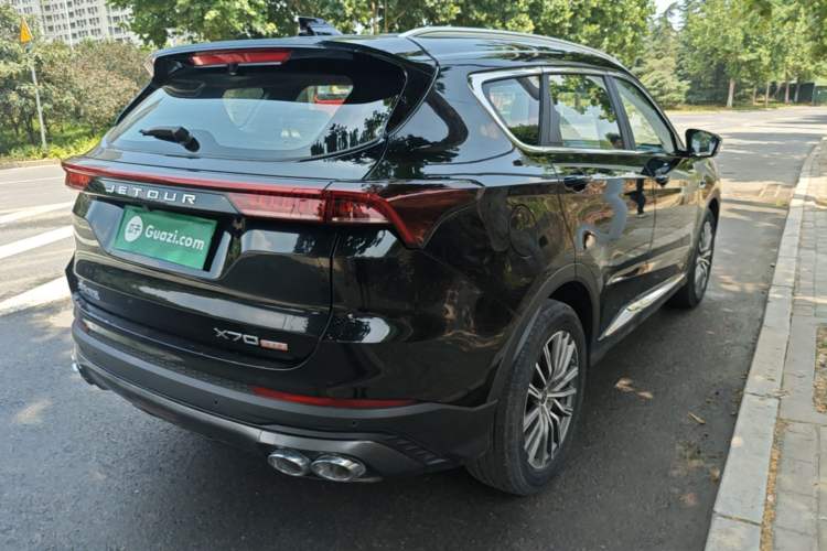Used JETOUR X70 PLUS 2024 Champion Edition 1.5T DCT Champion MAX+ 5-seater Rear Right 45 Deg