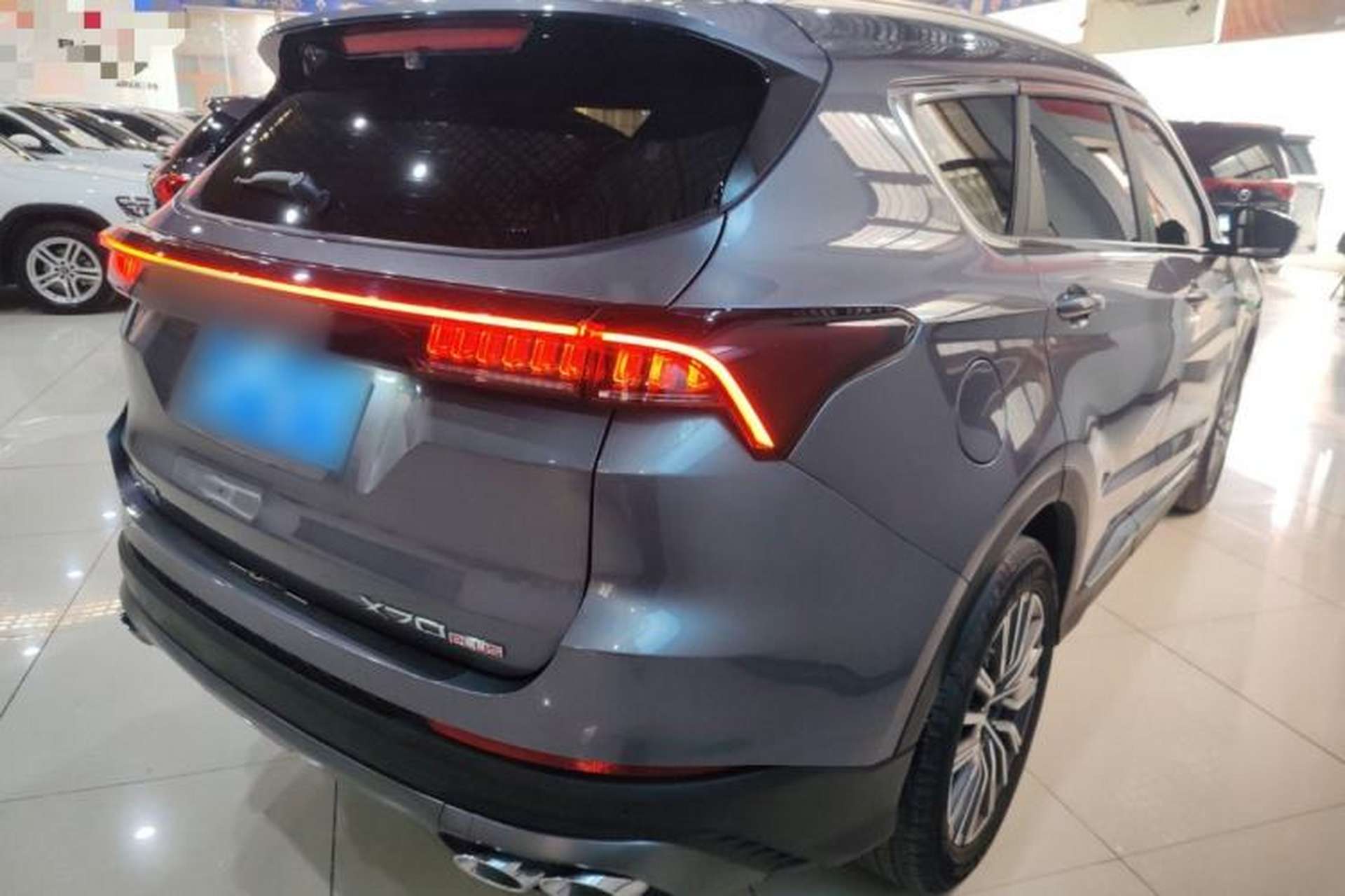 Used JETOUR X70 PLUS 2024 Champion Edition 1.5T DCT Champion MAX+ 5-seater Rear Right 45 Deg