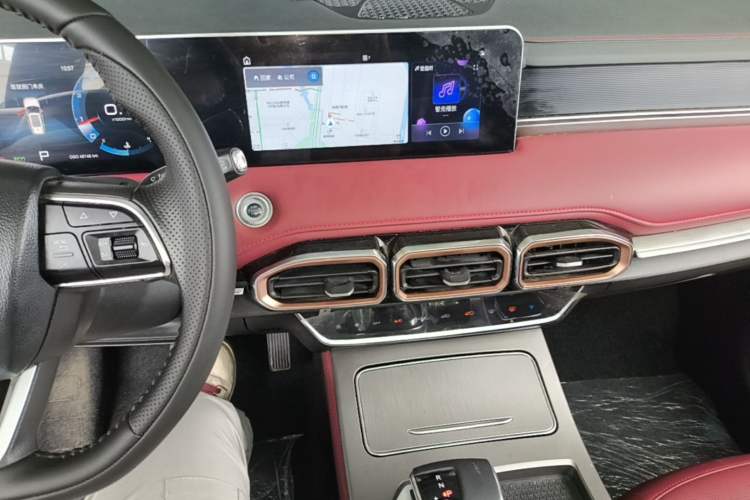 Used JETOUR X70 PLUS 2024 Champion Edition 1.5T DCT Champion MAX 5-Seater Audio And AC Panel