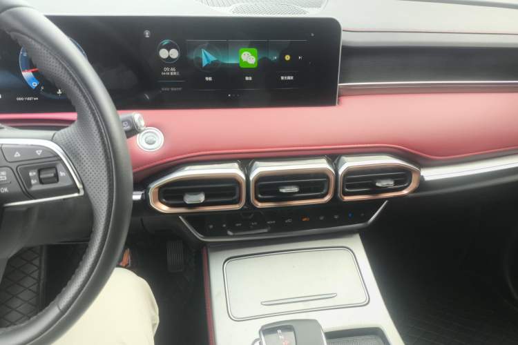 Used JETOUR X70 PLUS 2024 Champion Edition 1.5T DCT Champion PRO 5-Seater Audio And AC Panel