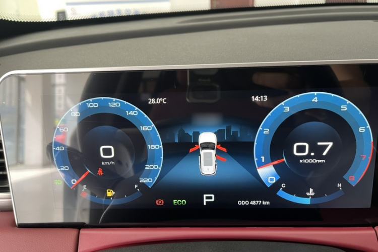 Used JETOUR X70 PLUS 2024 Champion Edition 1.5T DCT Champion PRO 5-Seater Instrument Cluster