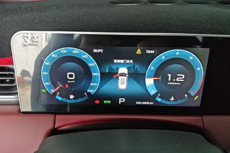 Used JETOUR X70 PLUS 2024 Champion Edition 1.5T DCT Champion PRO 7-Seater Instrument Cluster