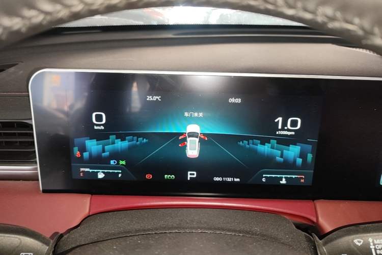 Used JETOUR X70 PLUS 2024 Champion Edition 1.5T DCT Champion MAX 5-Seater Instrument Cluster
