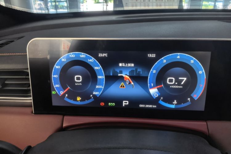 Used JETOUR X70 PLUS 2024 Champion Edition 1.5T DCT Champion PRO 5-Seater Odometer Close Up