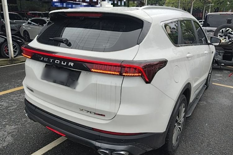 Used JETOUR X70 PLUS 2024 Champion Edition 1.5T DCT Champion MAX+ 5-seater Rear Right 45 Deg