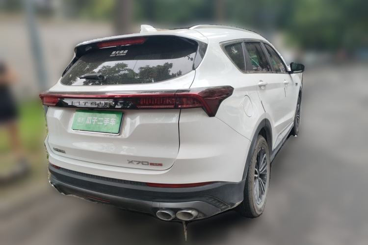 Used JETOUR X70 PLUS 2024 Champion Edition 1.5T Manual 7-Seater Rear Right 45 Deg