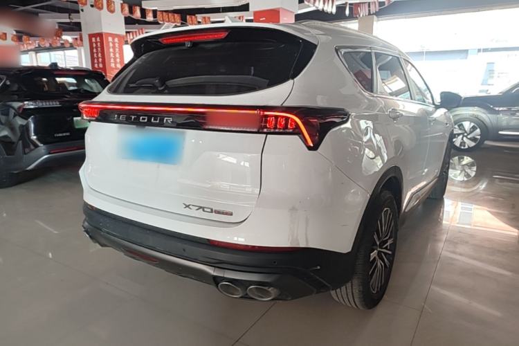 Used JETOUR X70 PLUS 2024 Champion Edition 1.5T DCT Champion MAX 5-Seater Rear Right 45 Deg