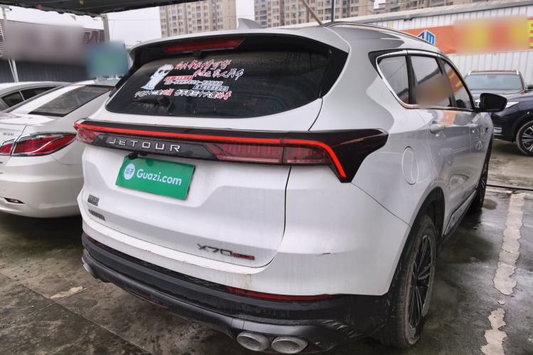 Used JETOUR X70 PLUS 2024 Champion Edition 1.5T Manual 7-Seater Rear Right 45 Deg