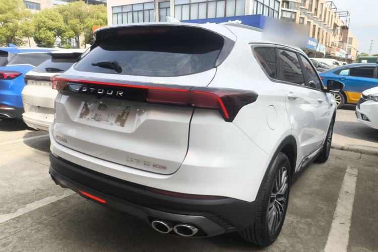 Used JETOUR X70 PLUS 2024 Champion Edition 1.5T DCT Champion PRO 5-Seater Rear Right 45 Deg