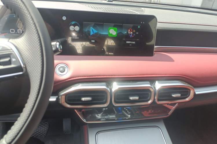 Used JETOUR X70 PLUS 2025 Champion Edition 1.5T DCT Champion PRO 5-Seater Audio And AC Panel