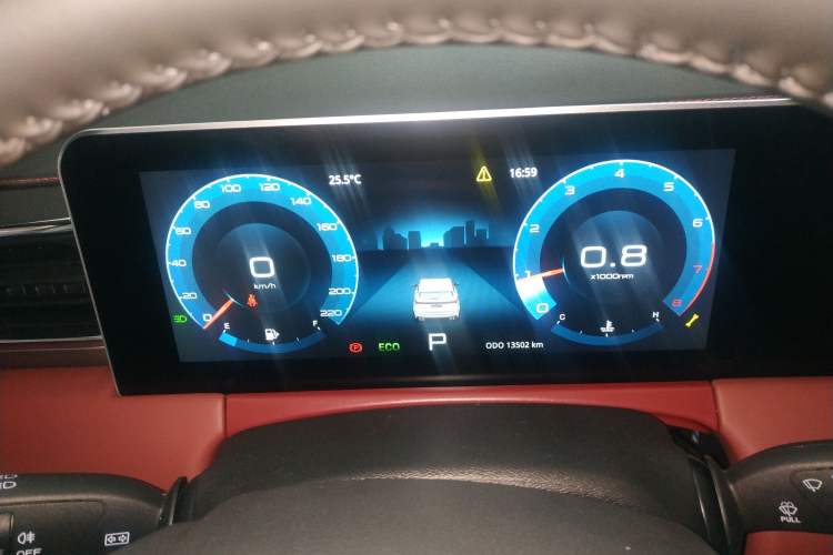 Used JETOUR X70 PLUS 2025 Champion Edition 1.5T DCT Champion PRO 5-Seater Instrument Cluster
