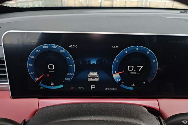 Used JETOUR X70 PLUS 2025 Champion Edition 1.5T DCT Champion PRO 5-Seater Instrument Cluster